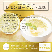 画像をギャラリービューアに読み込む, 〈新フレーバー〉THE PROTEIN ソイプロテイン 1kg レモンヨーグルト風味