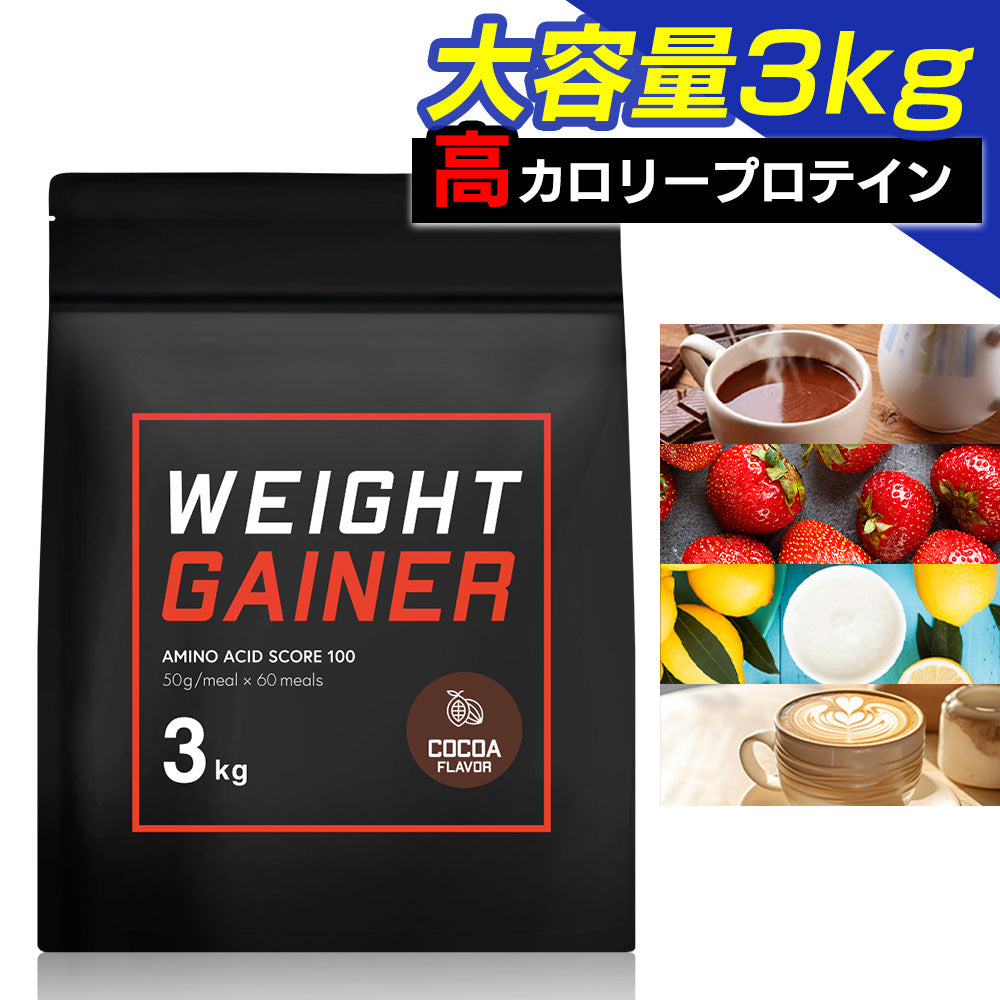 ウェイトゲイナープロテイン 3kg <各種> – ザプロ公式オンラインショップ | 武内製薬 THE PROTEIN