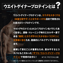 画像をギャラリービューアに読み込む, ウェイトゲイナープロテイン 1kg 〈各種〉