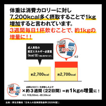 画像をギャラリービューアに読み込む, ウェイトゲイナープロテイン 3kg 〈各種〉