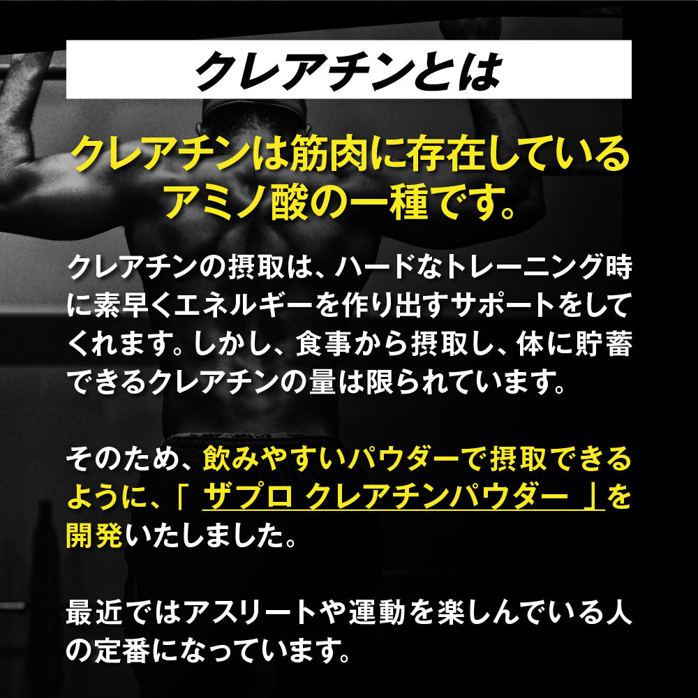 クレアチン 1kg – ザプロ公式オンラインショップ | 武内製薬 THE PROTEIN