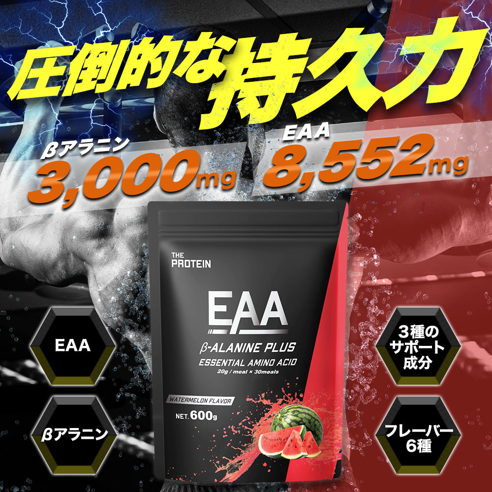 EAA β-ALANINE PLUS 600g スイカ風味 – ザプロ公式オンラインショップ