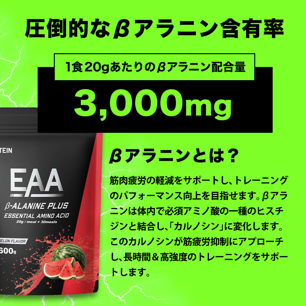 EAA β-ALANINE PLUS 600g スイカ風味 – ザプロ公式オンラインショップ