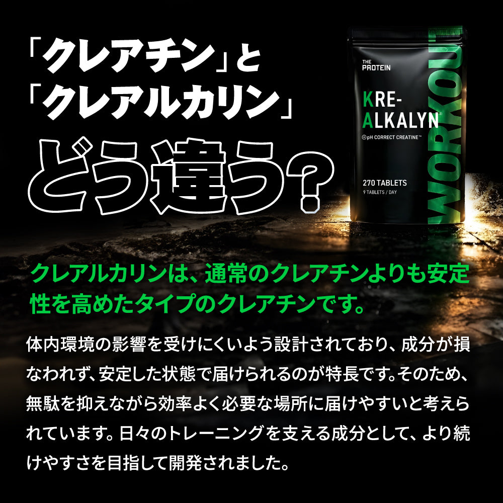 プロテイン2.5kg クレアルカリン(未開封) 3/1まで クレアルカリン 270粒 – ザプロ公式オンラインショップ | 武内製薬 THE